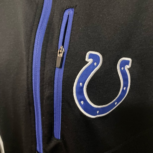Colts NFL men’s XXL pull over half zip jacket - Picture 5 of 11